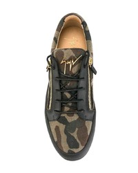 Giuseppe Zanotti Design Camouflage Kriss Sneakers