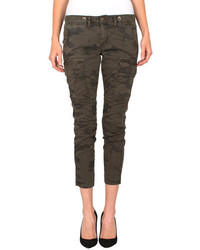 Brown Camouflage Cargo Pants