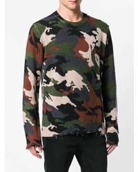 Zadig & Voltaire Zadigvoltaire Camouflage Knit Sweater