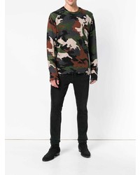 Zadig & Voltaire Zadigvoltaire Camouflage Knit Sweater
