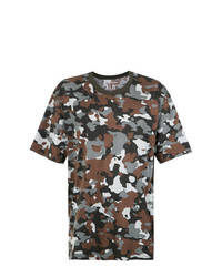 À La Garçonne Camouflage Oversized X Hering T Shirt