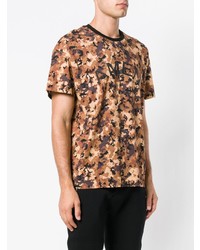 Amen Camouflage Print T Shirt