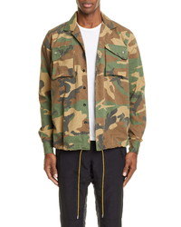 Brown Camouflage Field Jacket
