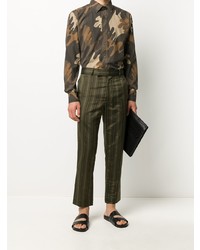Tom Ford Camouflage Print T Shirt