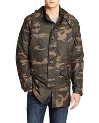 Brown Camouflage Parka