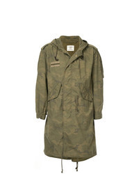 Brown Camouflage Parka
