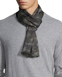 Brown Camouflage Scarf
