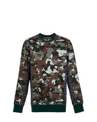 Brown Camouflage Sweatshirt