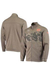 Under Armour Olive Auburn Tigers Military Appreciation Full Zip Jacket At Nordstrom
