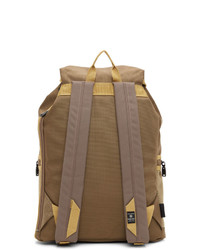 Master-piece Co Brown And Tan Swish Backpack