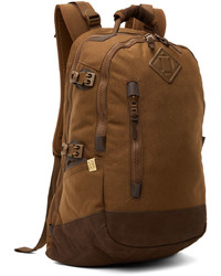 VISVIM Brown Cordura 20l Backpack