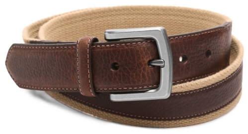 Columbia Canvas Leather Belt | Where to buy & how to wear