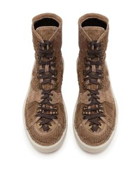Dolce & Gabbana Corduroy Ankle Boots