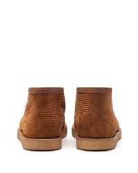 Dolce & Gabbana Corduroy Lace Up Desert Boots