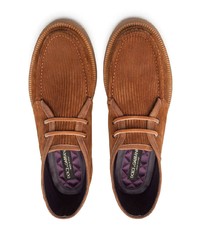 Dolce & Gabbana Corduroy Lace Up Desert Boots