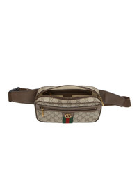 Gucci Beige Ophidia Gg Belt Bag