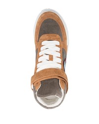 DSQUARED2 Logo Patch High Top Sneakers