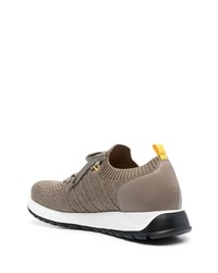 Doucal's Textured Low Top Trainers