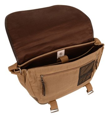 timberland canvas messenger bag