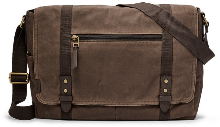 fossil travis messenger bag