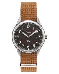 TimexR ARCHIVE Timex Archive Waterbury Braided Strap Watch