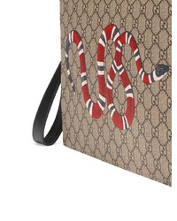 Gucci Gg Pouch With Kingsnake