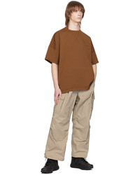 F/CE Beige Relaxed Fit Cargo Pants