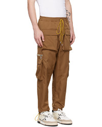 Rhude Brown Classic Cargo Pants