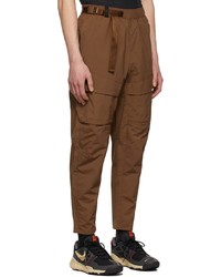 Nike Brown Sportswear Tech Pack Cargo Pants