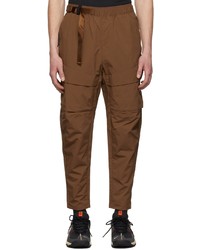 Nike Brown Sportswear Tech Pack Cargo Pants