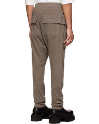 Rick Owens DRKSHDW Grey Creatch Cargo Pants