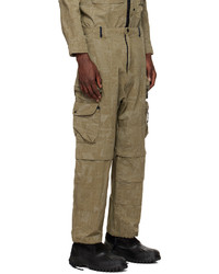 Nemen Khaki Java Multipocket Parachute Cargo Pants