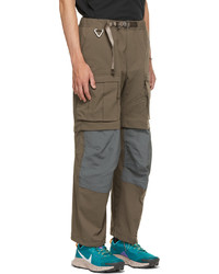 Nike Taupe Acg Smith Summit Cargo Pants