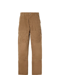 Jacquemus Wide Leg Cotton Corduroy Cargo Trousers