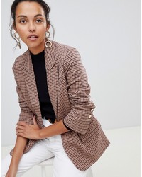 Oasis Heritage Check Blazer In Check