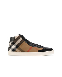 Burberry Checked Hi Tops