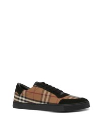 Burberry Vintage Check Print Low Top Sneakers