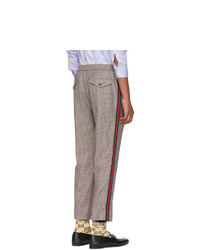 Gucci Multicolor Houndstooth Trousers