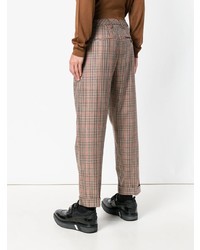 Dondup Slim Fit Checked Trousers