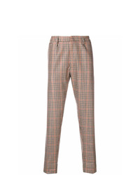 Dondup Slim Fit Checked Trousers