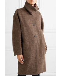Vanessa Bruno John Checked Wool And Cashmere Blend Coat