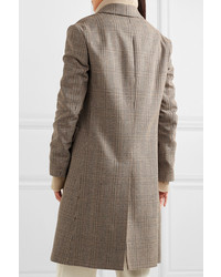 Hillier Bartley Oversized Double Breasted Checked Wool Coat