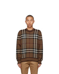 Burberry Brown Check Naylor Sweater