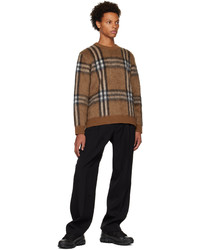 Burberry Brown Check Sweater
