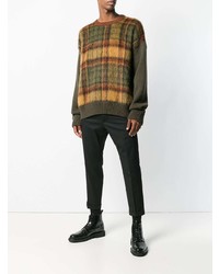 DSQUARED2 Checked Knit Jumper