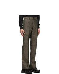 Givenchy Black And Green Skinny Fit Trousers