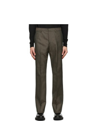 Givenchy Black And Green Skinny Fit Trousers