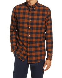 Selected Homme Slim Fit Plaid Flannel Shirt