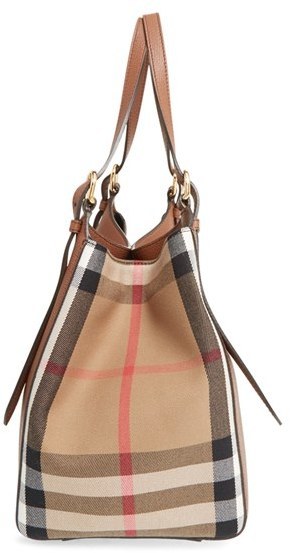 Canterbury leather handbag Burberry Brown in Leather - 25364246