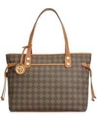 Marc Fisher Check Mate Large Tote